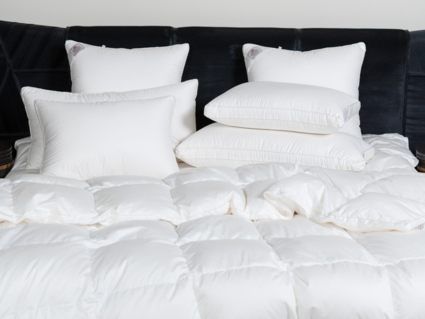 Подушка German Grass King Down Grass трехкамерная 3D с бортиком средняя 50х70