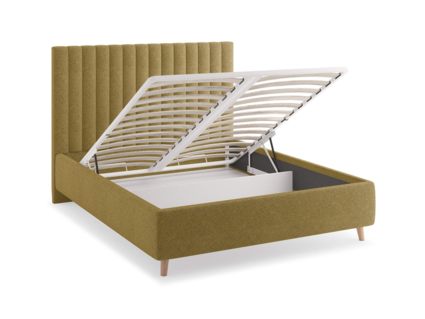 Кровать Сонум Amanda Кашемир Горчичный (с подъемным механизмом)