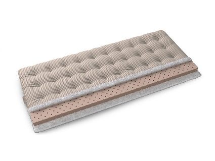 Футон Mr.Mattress Migi (бежевая клетка) 71