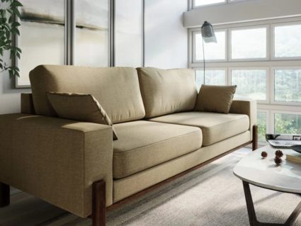 Диван Арско Хангель трехместный бежевый Длина 195 см