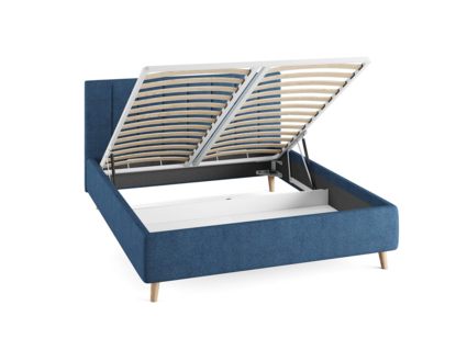 Кровать Сонум Alma Рогожка Песочная (с подъемным механизмом) 160х200