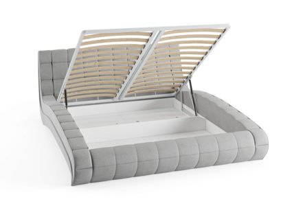 Кровать Сонум Milano Кашемир Латте (с подъемным механизмом) 200х190