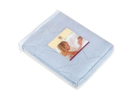 Плед Luxberry SELF STARS голубой 100х150