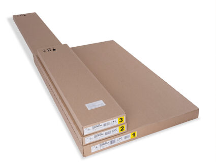 Кровать Гуд Лакк Сага серая 90х200