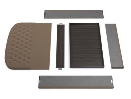 Кровать Lonax Венеция велюр Dolly-3 (с подъемным механизмом) 180х200