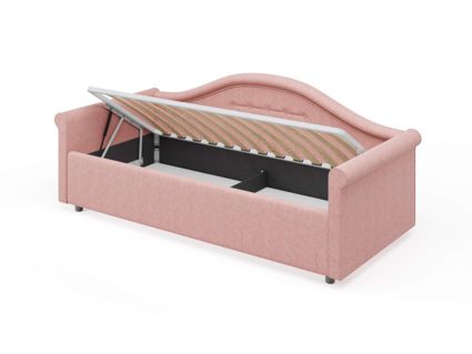 Кровать Сонум Maria Рогожка Графит (с подъемным механизмом) 80х200