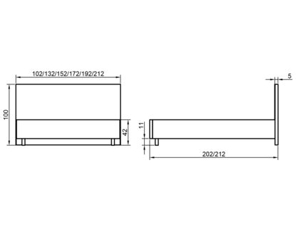 Кровать Димакс Джеффер New с подъемным механизмом 140х190 велюр Velutto 01 уцененная