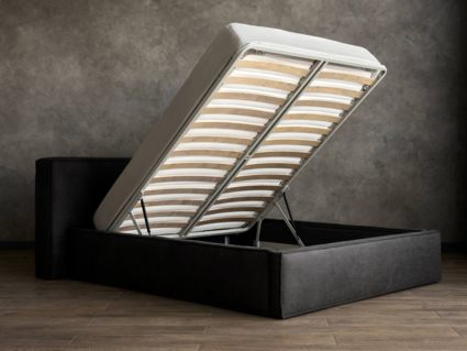 Кровать Сонум Europa Кашемир Латте (с подъемным механизмом) 200х200