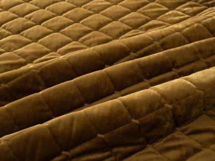 Покрывало Софи де Марко Натаниэль (горчичное) 240х260