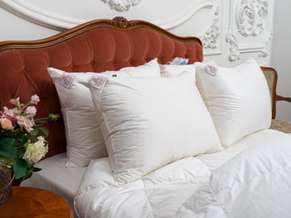 Подушка German Grass Sky Down Grass средняя 50х70