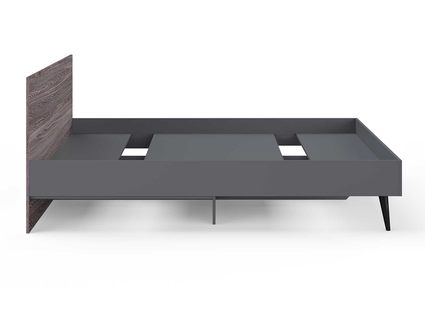 Кровать Сонум Ines Ясень анкор + серый 90х200