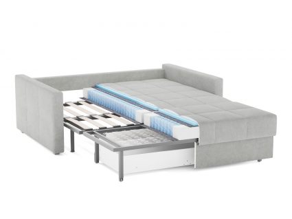 Диван Сонум Rest Микровелюр белый Длина 183 см