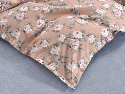 Комплект постельного белья Софи де Марко Розарио (кофе) Семейный