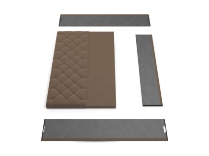 Кровать Lonax Элоиза велюр Dolly-3 160х195