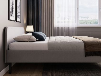 Кровать Сонум Hanna Багама бежевый 90х200