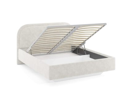 Кровать Сонум Sandra Кашемир светло-серый (с подъемным механизмом) 160х200