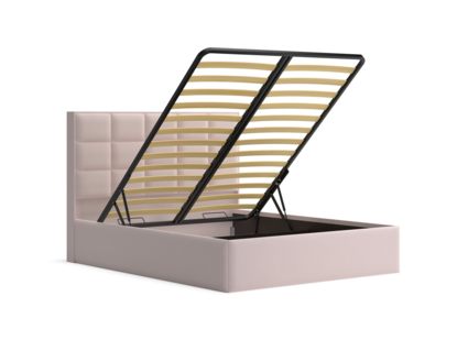 Кровать Lonax Адель велюр Dolly-1 (с подъемным механизмом) 180х200