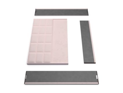 Кровать Lonax Адель велюр Dolly-2 140х190