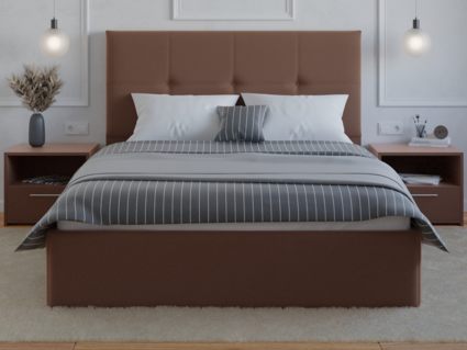 Кровать Lonax Алегра велюр Dolly-8 (с подъемным механизмом)