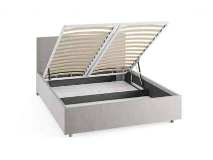 Кровать Сонум Prato Кашемир Синий (с подъемным механизмом) 140х190