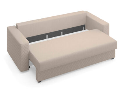 Диван Сонум Denver Рогожка пепельный Длина 242 см