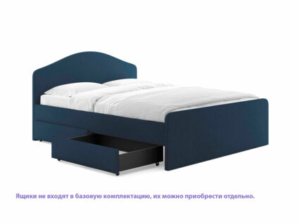 Кровать Сонум Emma Микровелюр лаванда 140х200