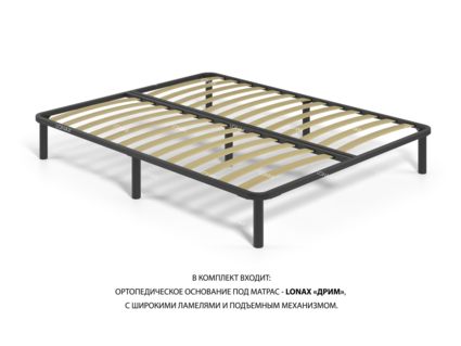 Кровать Lonax Венеция велюр Dolly-3 (с подъемным механизмом) 180х200