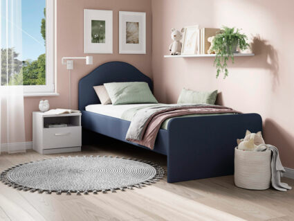 Кровать Сонум Emma Кашемир серый 90х200