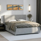 Кровать Nuvola Olivia 2.0 Bravo cream (с подъемным механизмом) 140х200