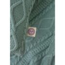 Плед Luxberry LUX 67 серо-зелёный 150х200
