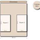 Кровать Mr.Mattress Site Box экокожа Beige 140х195