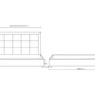 Кровать Димакс Испаньола Нуар с подъемным механизмом 180х190