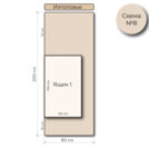Кровать Mr.Mattress Site Box велюр Toffee 140х195