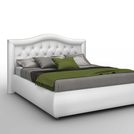 Кровать Sleeptek Premier 6 Экокожа White 120х200