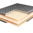 Матрас BeautyRoll Roll Foam Hard 14 Massage Latex Lux 140х180