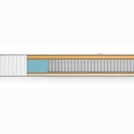 Матрас Denwir CLASSIC MIDDLE MEMO SOFT PLUS S1000 60х120